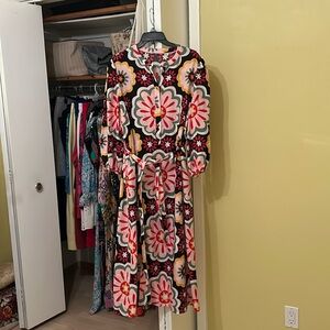 Boden linen dress size 14